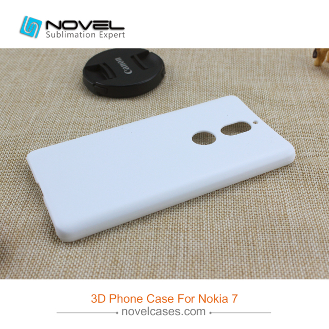 For Nokia 7 Custom Unique Sublimation 3D Blank PC Cell Phone Case