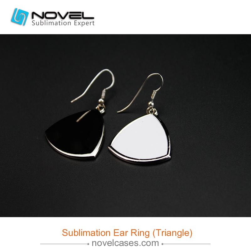 Popular DIY Sublimation Blank Earrings-- Triangle Shape