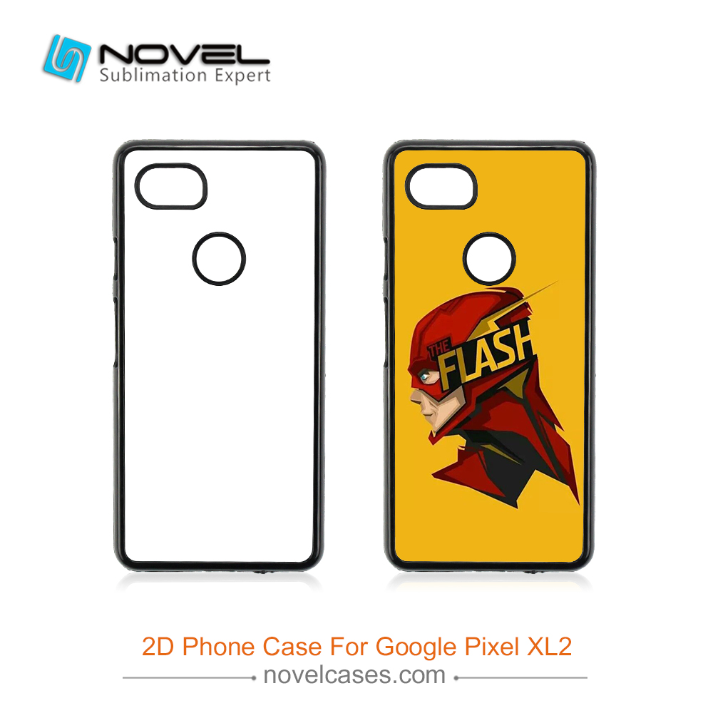 For Google Pixel XL 2 5.5" Sublimation 2D Blank PC Phone Case