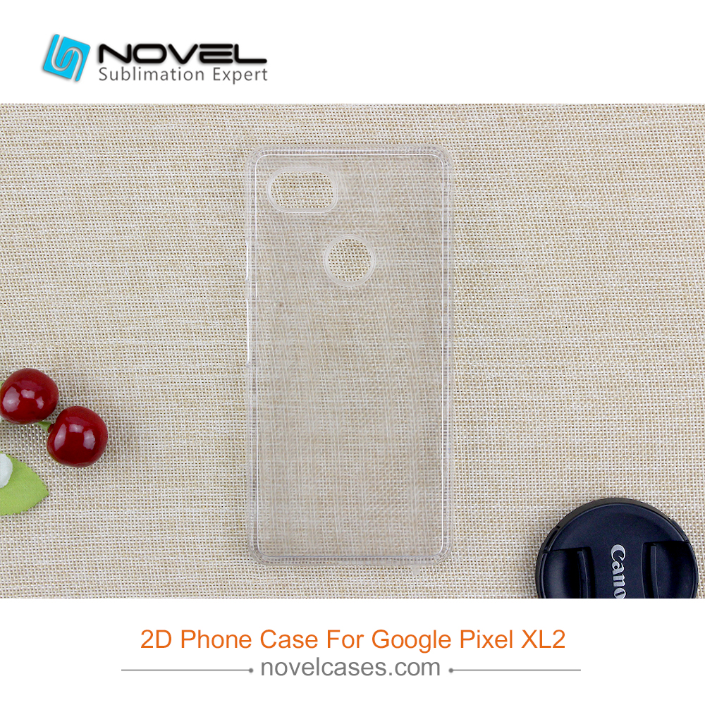 For Google Pixel XL 2 5.5" Sublimation 2D Blank PC Phone Case