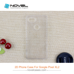 For Google Pixel XL 2 5.5" Sublimation 2D Blank PC Phone Case