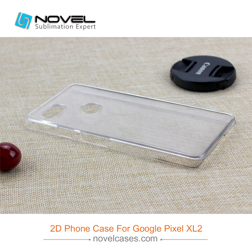 For Google Pixel XL 2 5.5" Sublimation 2D Blank PC Phone Case