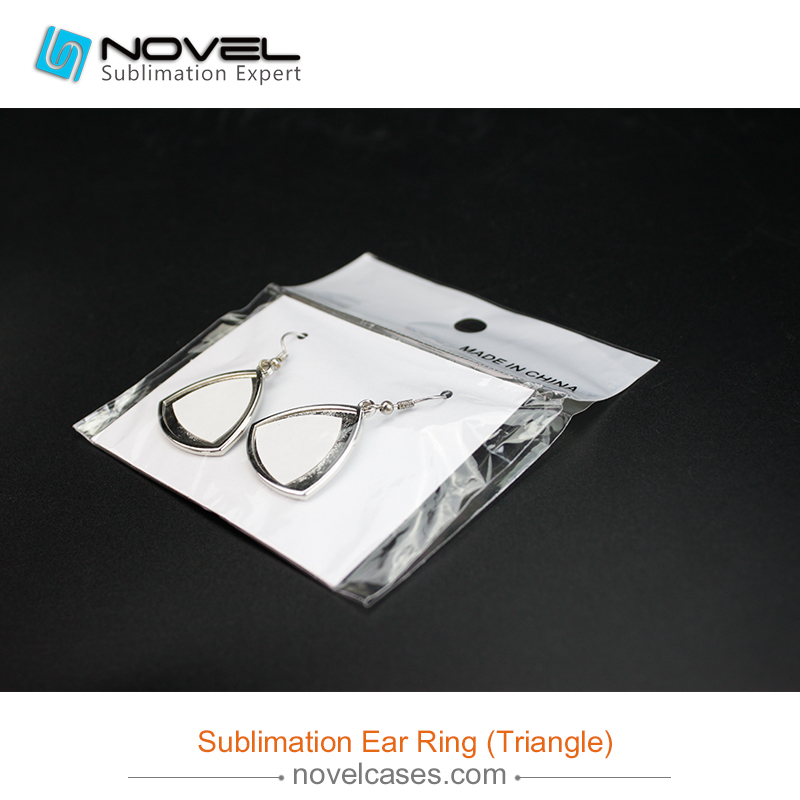 Popular DIY Sublimation Blank Earrings-- Triangle Shape