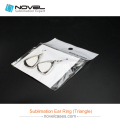 Popular DIY Sublimation Blank Earrings-- Triangle Shape