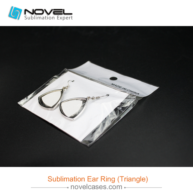 Popular DIY Sublimation Blank Earrings-- Triangle Shape