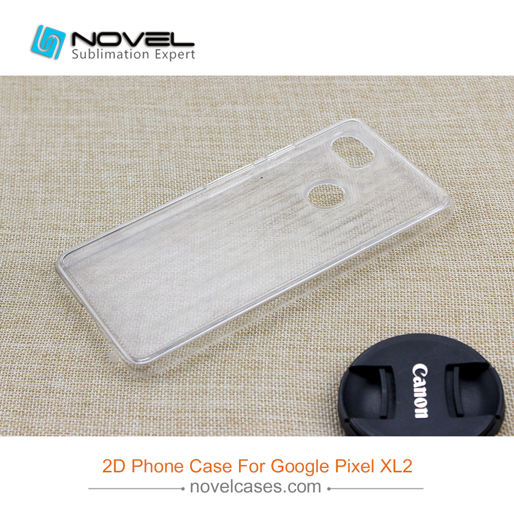 For Google Pixel XL 2 5.5" Sublimation 2D Blank PC Phone Case