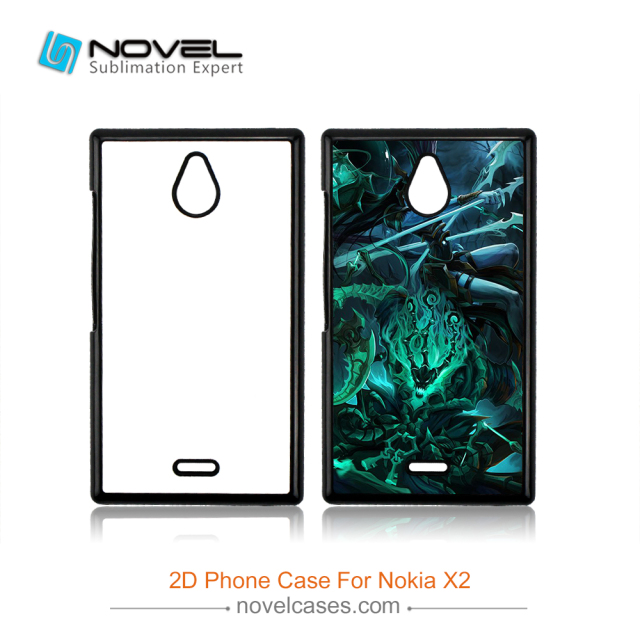 For Nokia X2 Custom Sublimation 2D PC Cell Phone Case