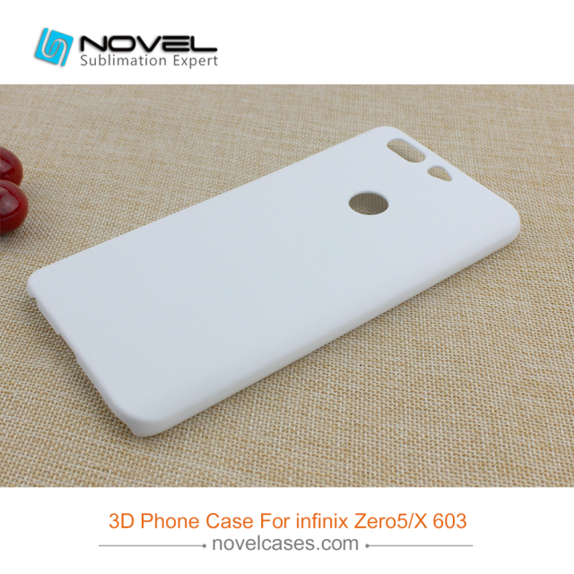For Infinix Zero 5/X603 Sublimation Blank 3D Regular PC Phone Case