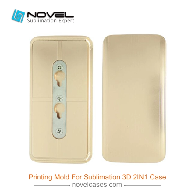 Printing Mold For iPhone Series Sublimation Blank 3D 2IN1 Phone Case