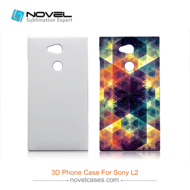 For Sony Xperia L2 Sublimation 3D Blank Polymer Back Phone Case