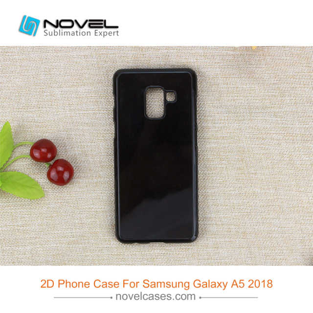 For Galaxy A8 2018 Custom Sublimation 2D Hard Plastic Cell Phone Back Case