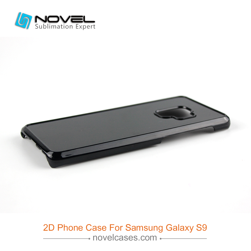 For Galaxy S9 DYE Sublimation 2D Hard Plastic Mobile Phone Back Case