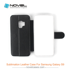 For Galaxy S9 New Sublimation Blank PU Leather Phone Wallet