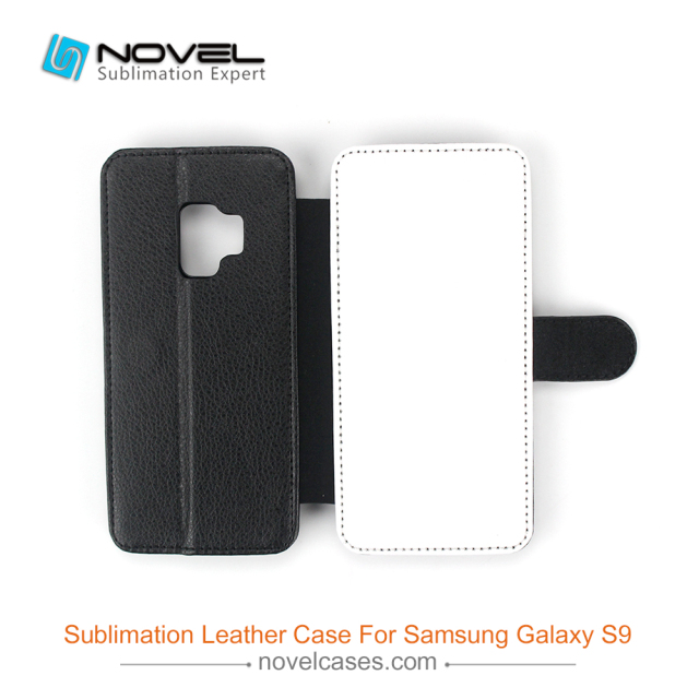 For Galaxy S9 New Sublimation Blank PU Leather Phone Wallet