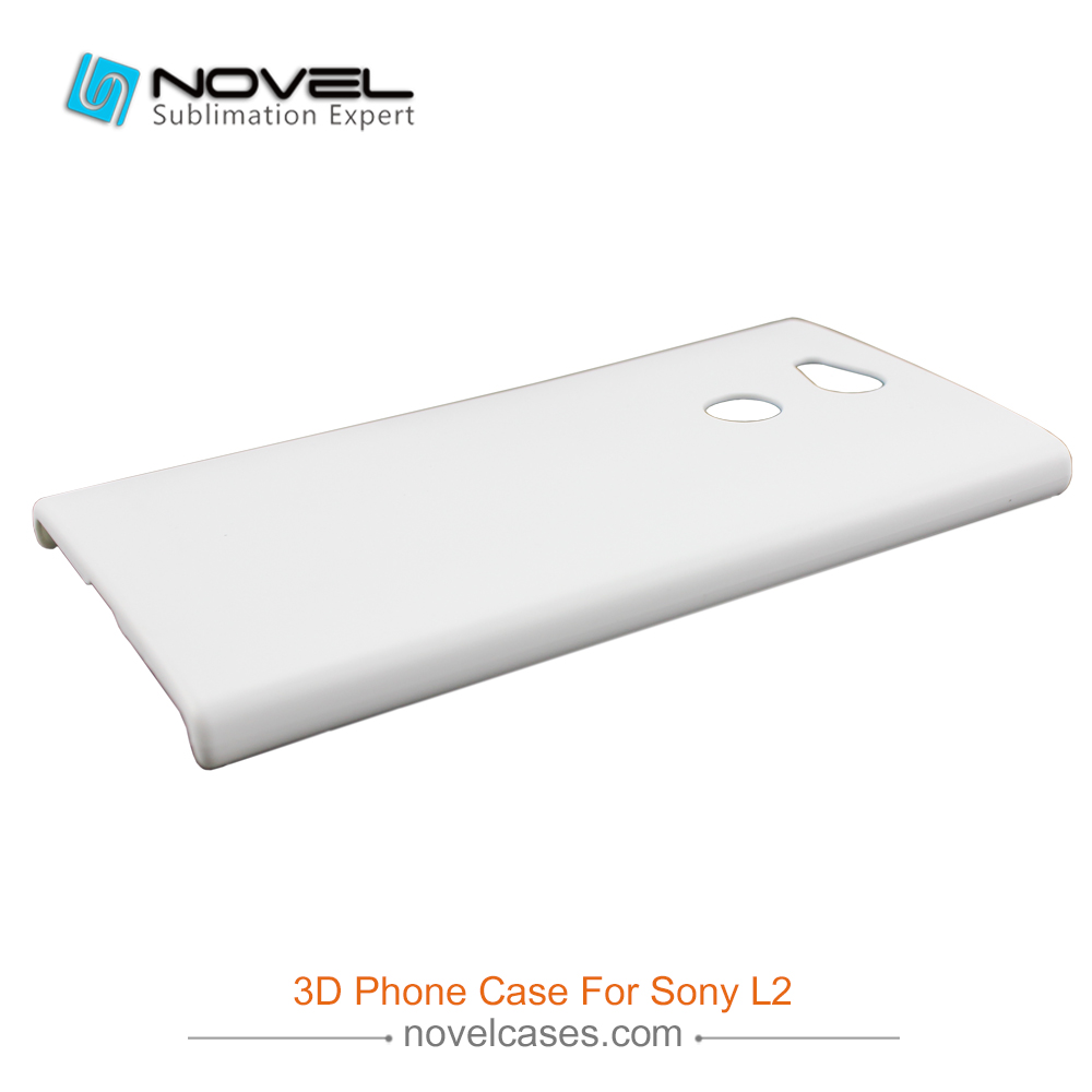 For Sony Xperia L2 Sublimation 3D Blank Polymer Back Phone Case