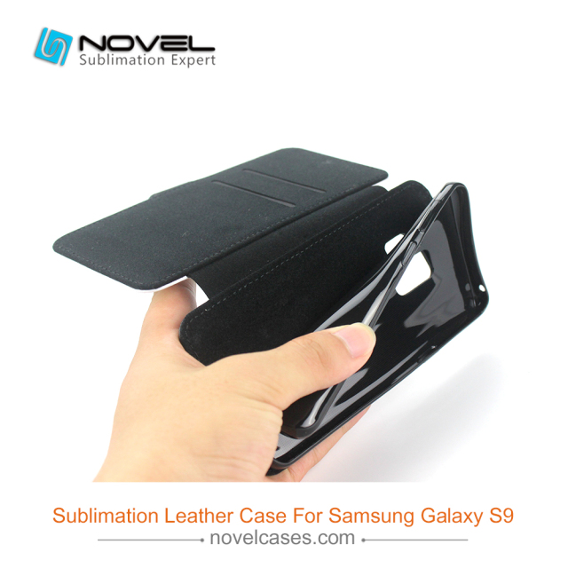 For Galaxy S9 New Sublimation Blank PU Leather Phone Wallet