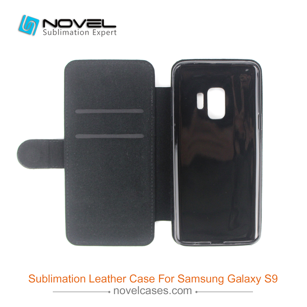 For Galaxy S9 New Sublimation Blank PU Leather Phone Wallet