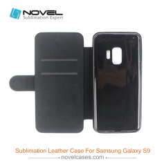 For Galaxy S9 New Sublimation Blank PU Leather Phone Wallet