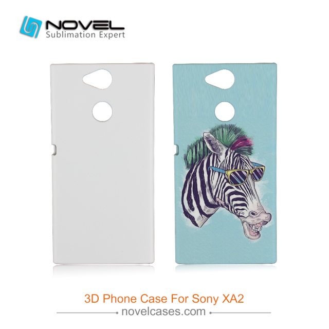 For Sony Xperia XA2 Sublimation 3D Blank Polymer Back Phone Case