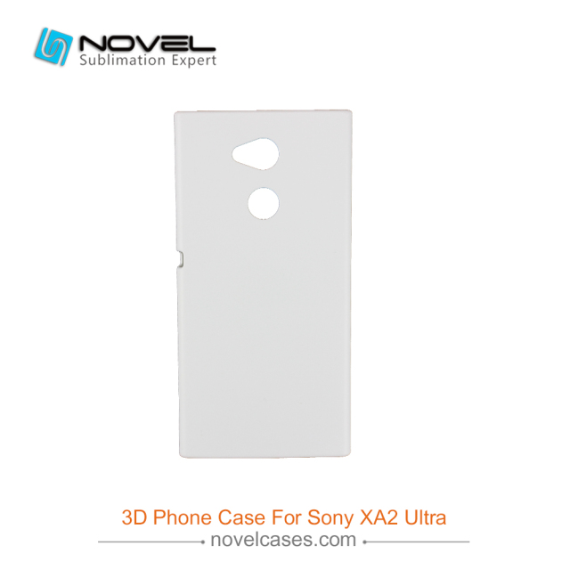 For Sony Xperia XA2 Utlra Sublimation 3D Blank Polymer Back Phone Case