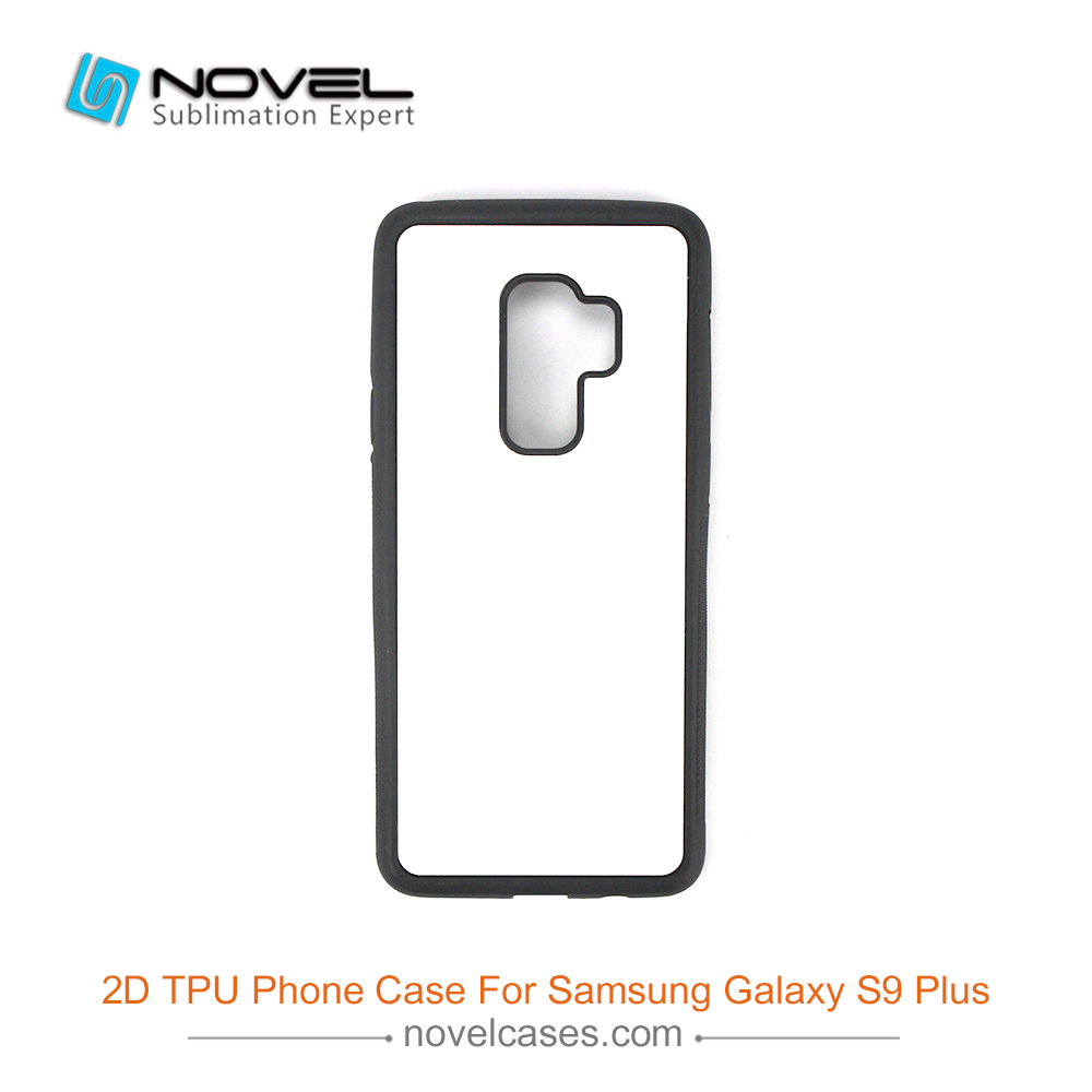 Popular For Newest Galaxy S9 Plus Sublimation 2D Rubber Smartphone Case Shell