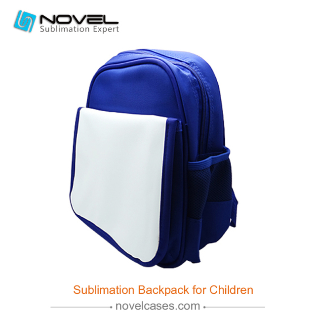 Kid Sublimation Backpack--Red