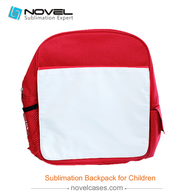 Kid Sublimation Backpack--Bule