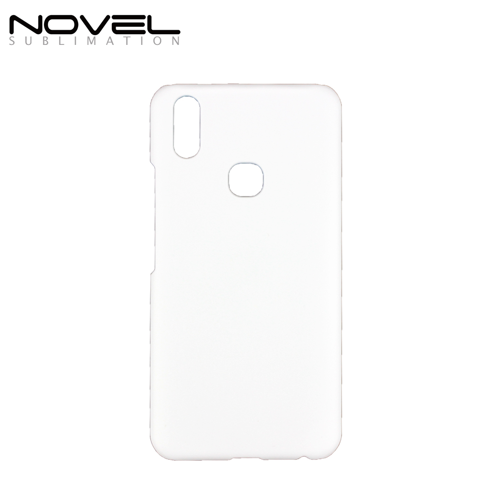 Hot!!! For Vivo V9 Sublimation Blank 3D Hard Plastic Phone Back Shell Case