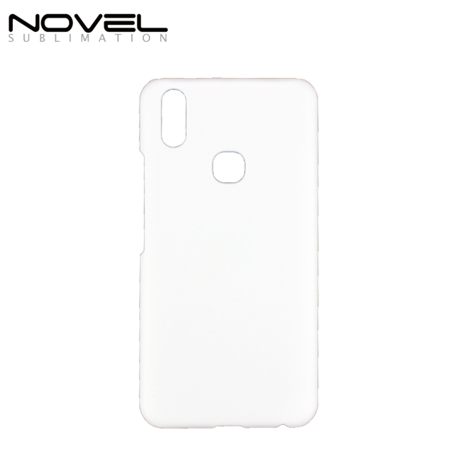 Hot!!! For Vivo V9 Sublimation Blank 3D Hard Plastic Phone Back Shell Case