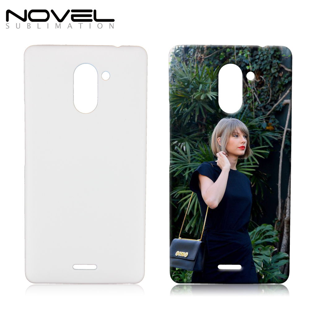 For Infinix Hot 4/X556/X557 DIY Sublimation Blank PC Cell Phone Back Shell Cover