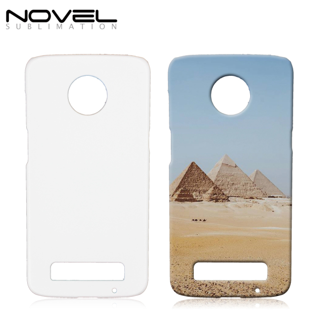 Sublimation 3D Blank Phone Case Back Shell For Moto Z3 Play