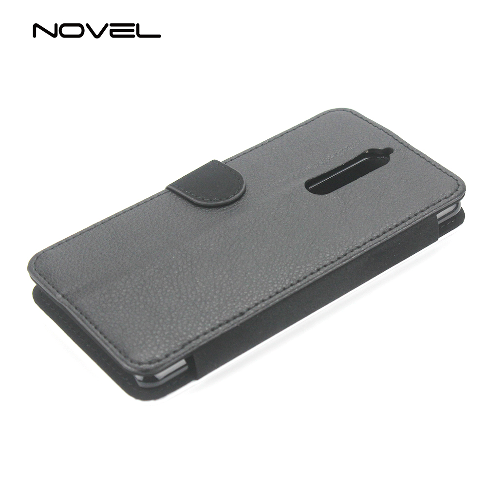 For Nokia 8 Sublimation Blank Canvas Leather Flip Phone Case