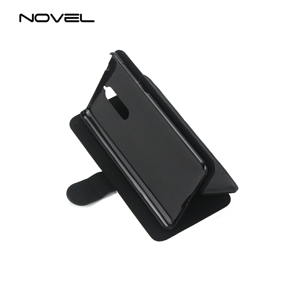 For Nokia 8 Sublimation Blank Canvas Leather Flip Phone Case