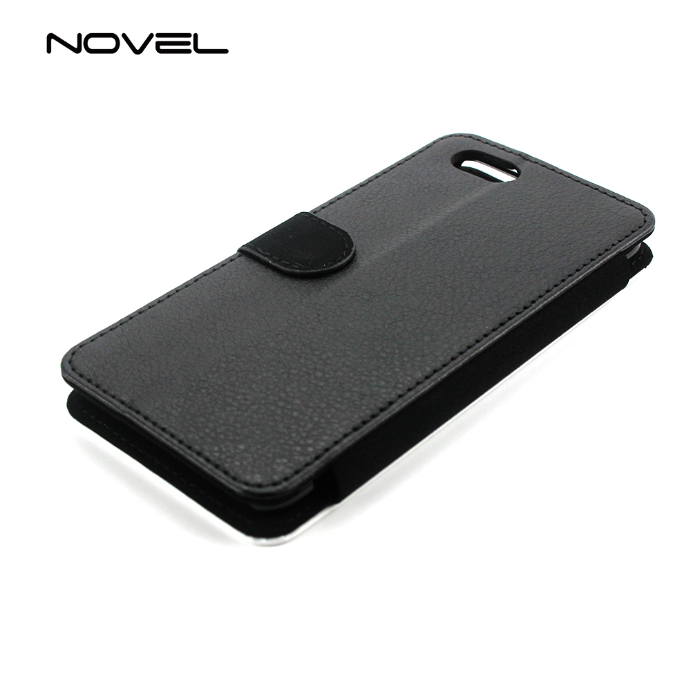 For OPPO A83 Blank Sublimation PU Leather Phone Case With Card Holder