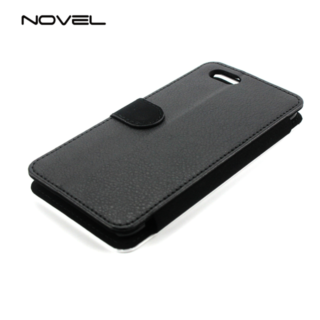 For OPPO A83 Blank Sublimation PU Leather Phone Case With Card Holder