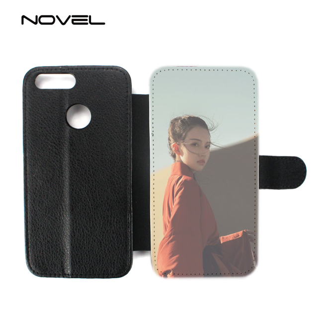 For Huawei Honor 9 Lite Sublimation Flip Leather Phone Case