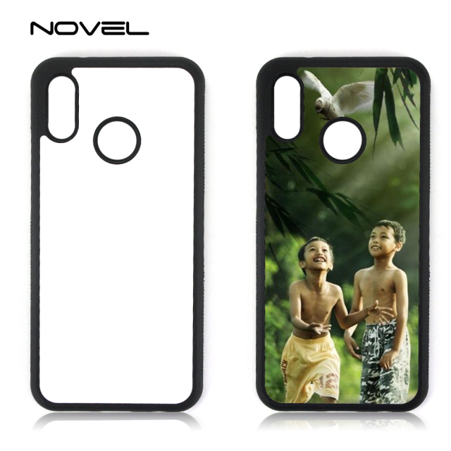 For Huawei P20 Lite Sublimation Blank 2D Silicone TPU Phone Case Cover
