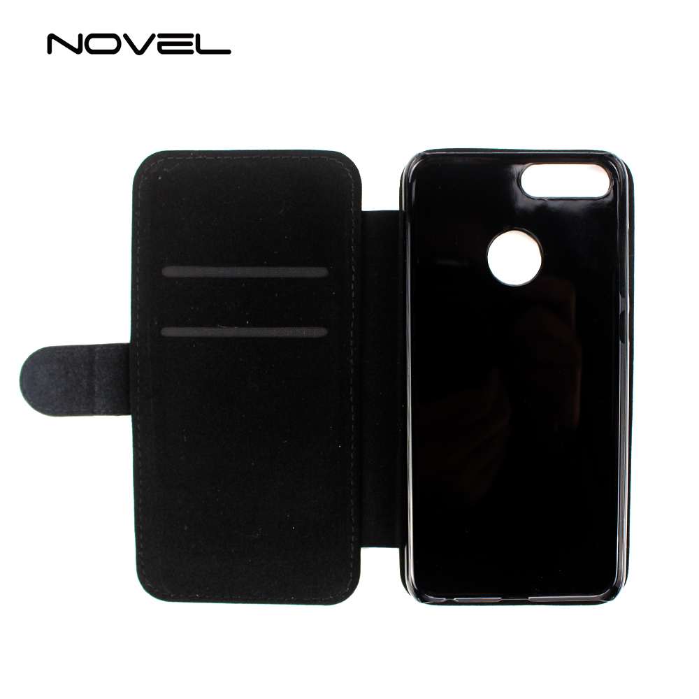 For Huawei Honor 9 Lite Sublimation Flip Leather Phone Case
