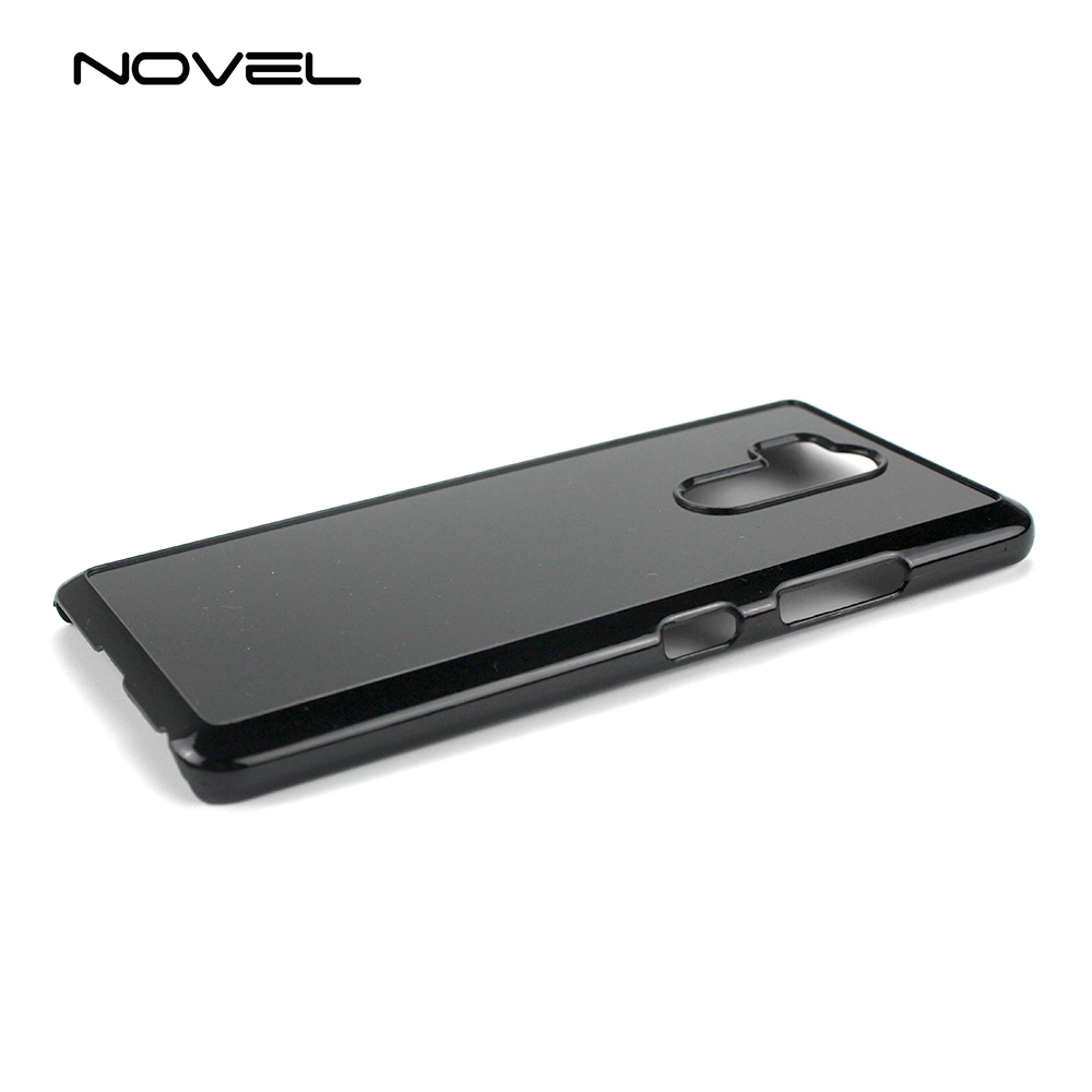 For LG G7 Sublimation 2D Plastic Blank Mobile Phone Back Case