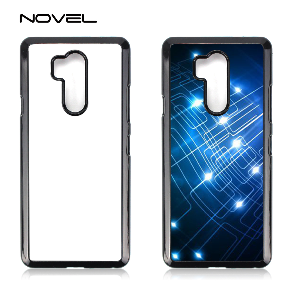 For LG G7 Sublimation 2D Plastic Blank Mobile Phone Back Case