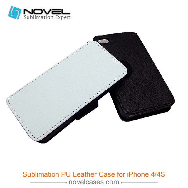 For iPhone 4/4S Sublimation PU Leather Phone Case, PU Phone Wallet