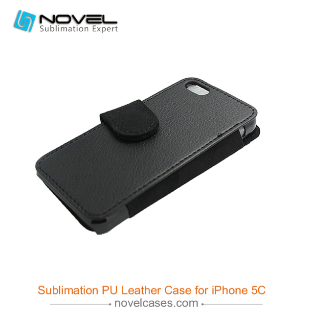 For iPhone 5C Sublimation PU Leather Phone Case, PU Phone Wallet