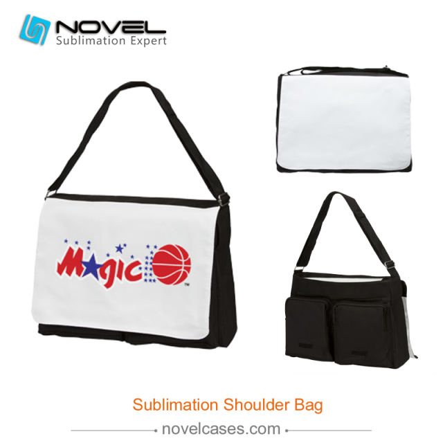 Custom Sublimation Blank Shoulder Bag-Middle Size