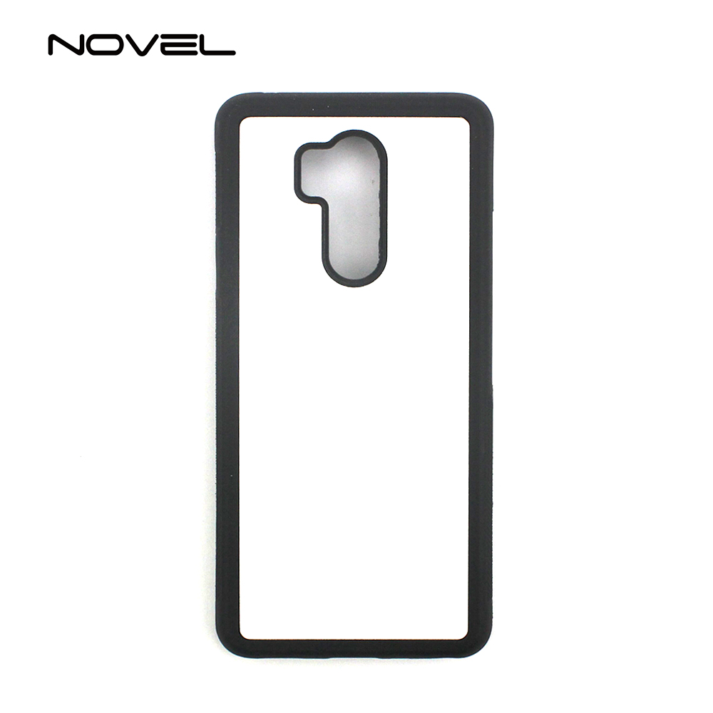 For LG G6,LG G7,LG G8 Personalized Sublimation 2D Blank TPU Rubber Phone Back Case