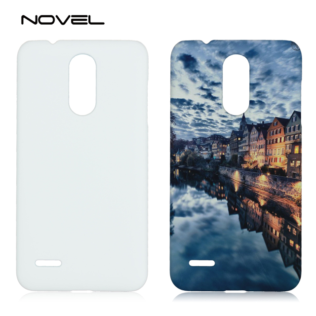 Sublimation Blank 3D Hard PC Phone Case Cover For LG K8 2018