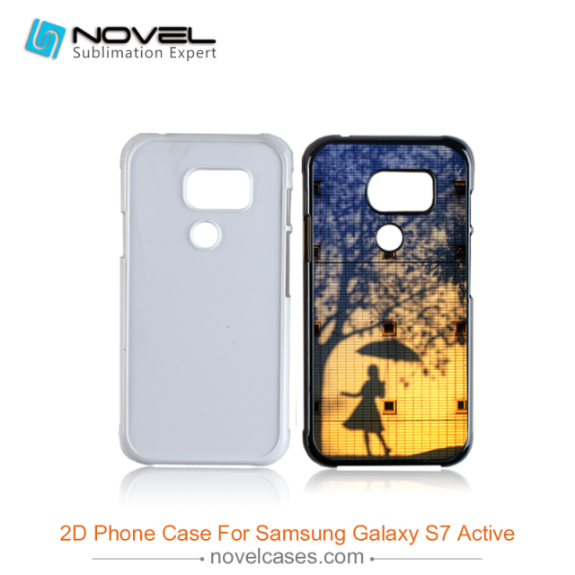 For Galaxy S7 Active Sublimation 2D Blank Phone Case Back Cover
