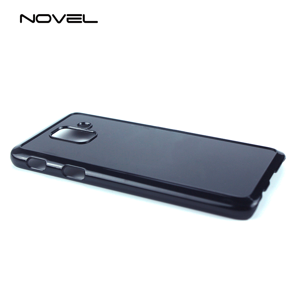 For Galaxy A6 Custom Design 2D Sublimation Hard PC Cell Phone Back Shell Cover