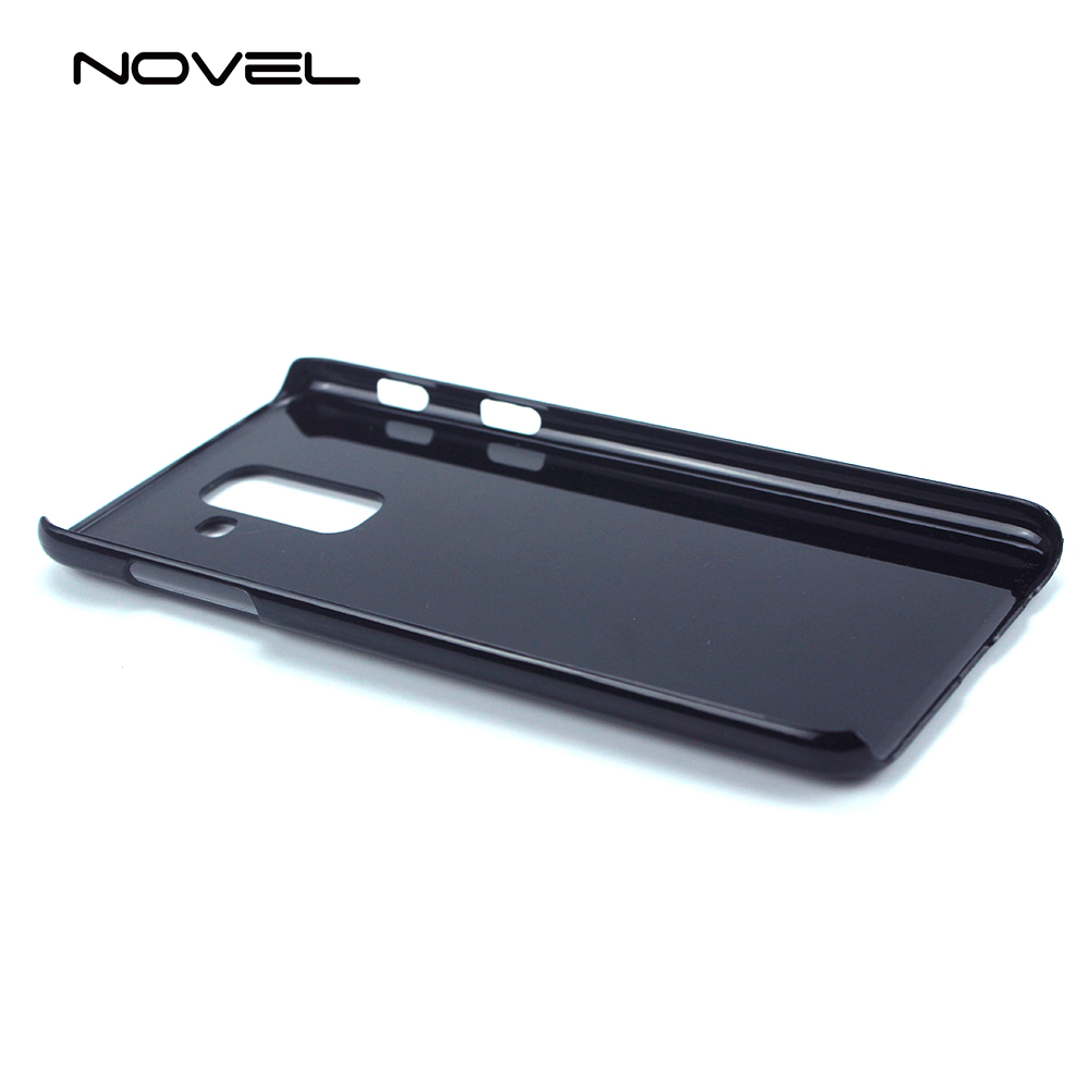 For Galaxy A6 Plus Custom Sublimation Blank 2D Hard PC Cell Phone Back Shell Cover