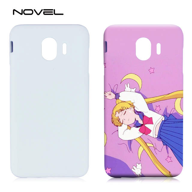 For Galaxy J4 2018 USA Version DIY Sublimation Blank 3D PC Cell Phone Cover