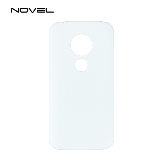 For Moto E5 Play Blank Sublimation 3D Polymer Phone Cover Case